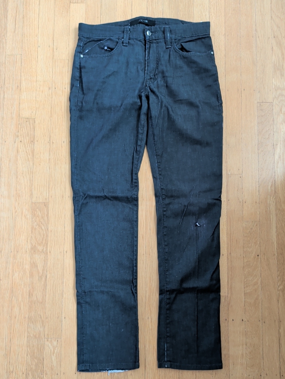 Joe's Jeans Men's Slim Straight Black Denim